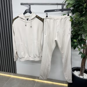 Fendi FF Zucca Side Stripe Hoodie & Joggers