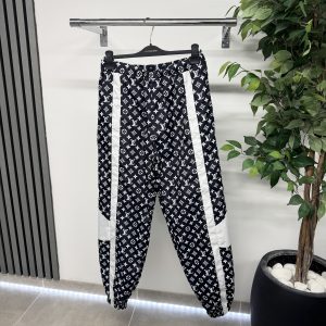 Louis Vuitton 1AFWQB Monogram Printed Technical Track Pants