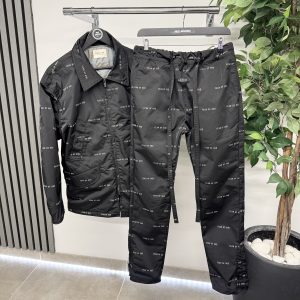 Fear Of God All Over Print Baggy Nylon Track Jacket & Track Pants / Fits. S / M
