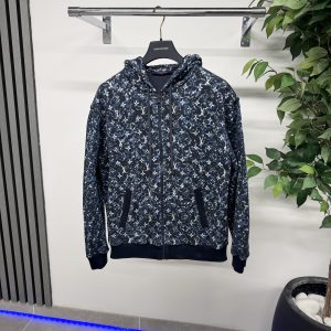 Louis Vuitton 1ABJ2J Monogram Zip Through Hoodie